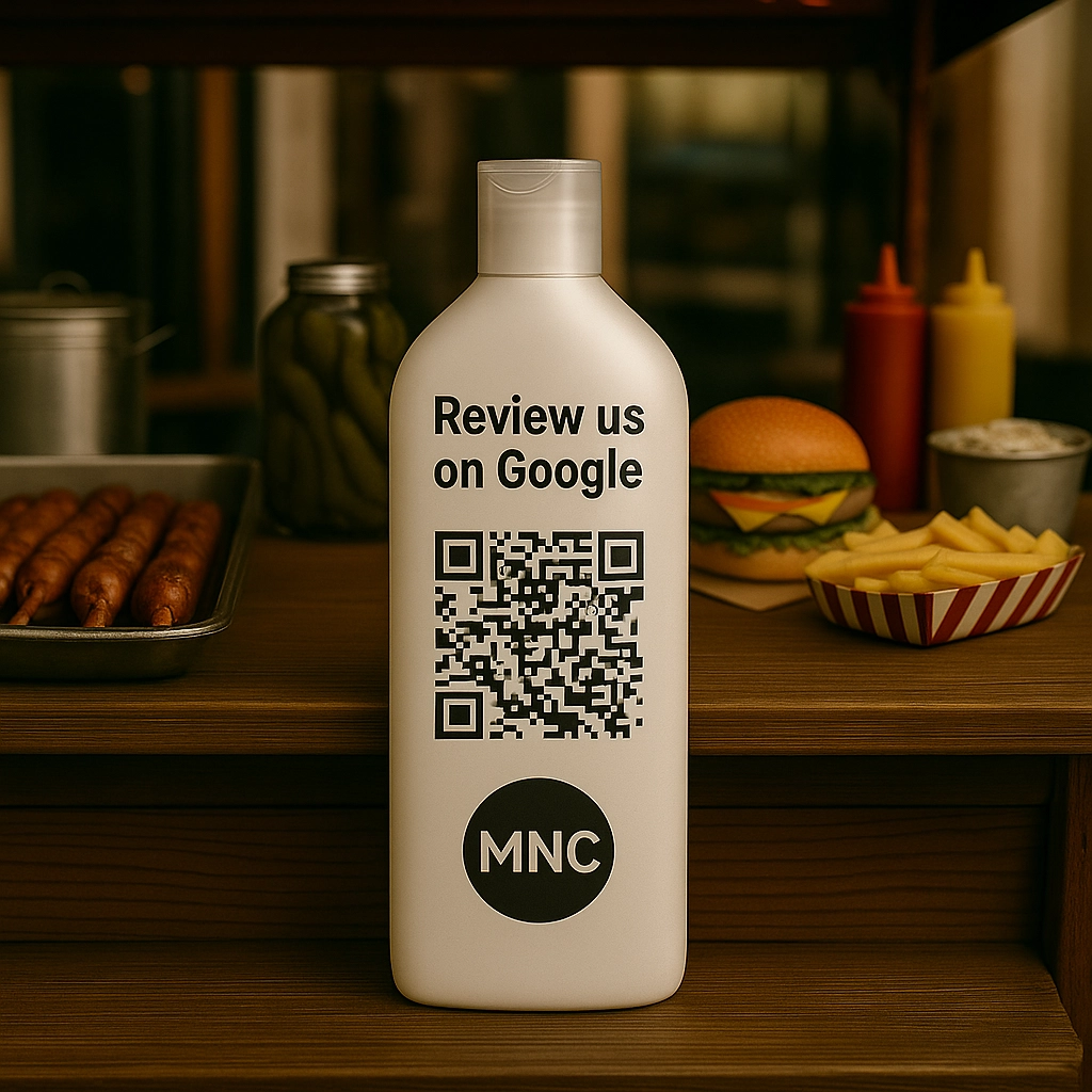 Mini hoarding display at retail store